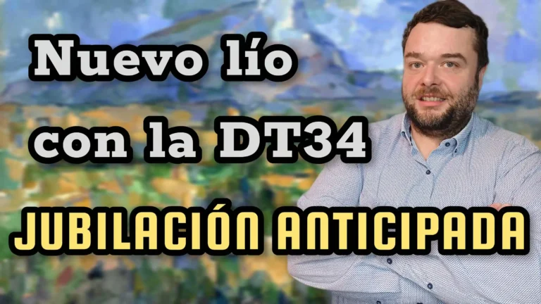 ¿»Marcha atrás» en la inaplicación de la DT34?
