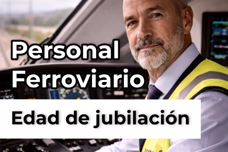 Edad de jubilación de maquinistas y personal ferroviario